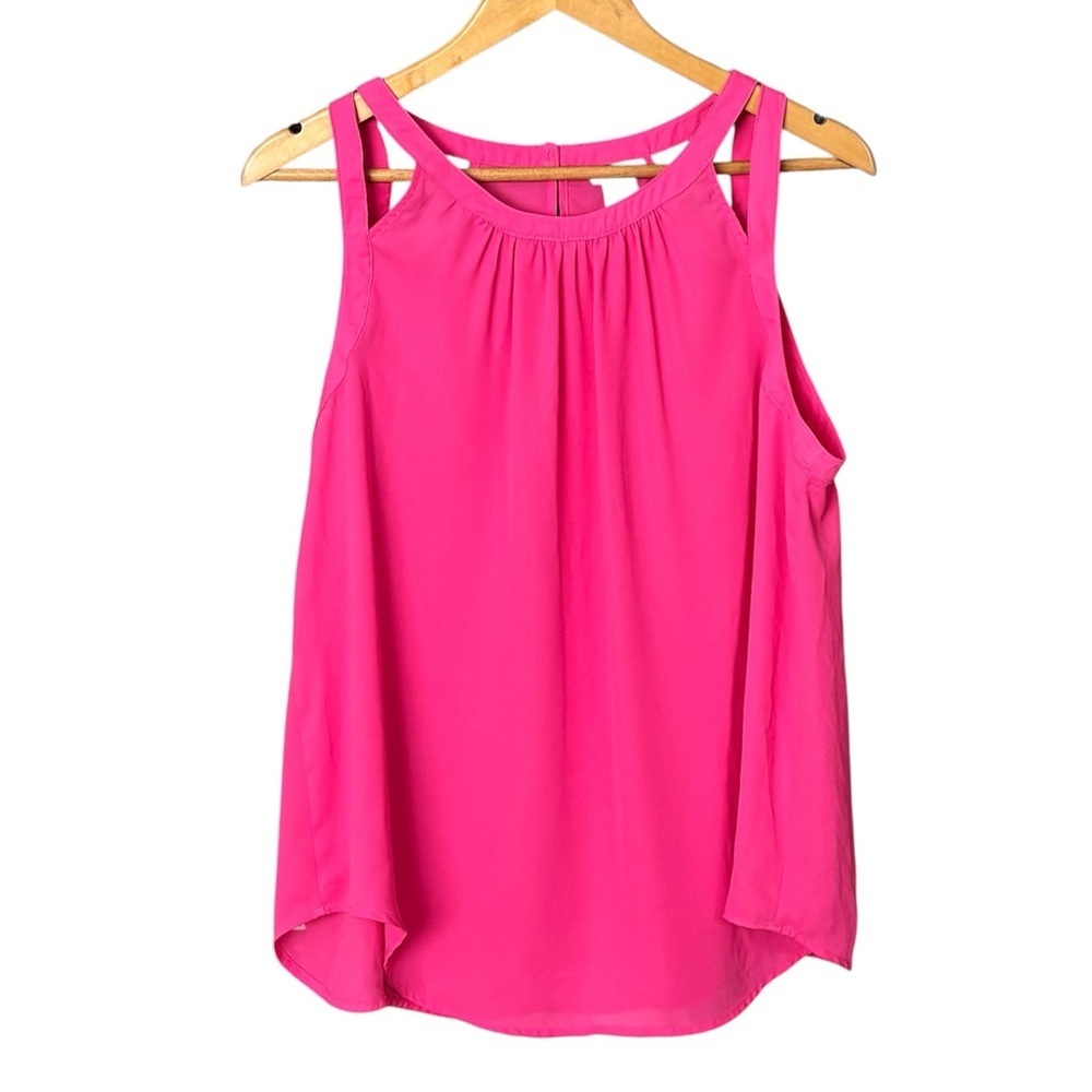 Torrid Barbie Pink Strappy Blouse | Flowy Tank | Torrid Size 00 (L / 10)